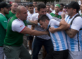 Conflictos en Nueva York: desmanes entre hinchas de Argentina y Argelia antes del Mundial