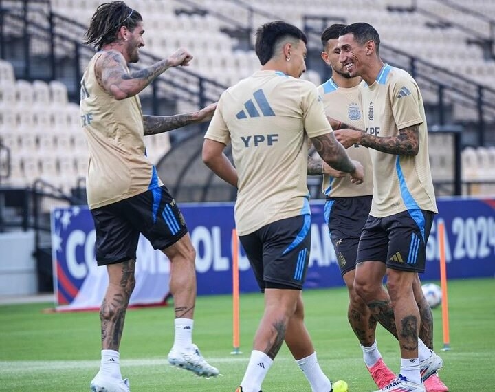 La Selección argentina llegó a Atlanta para prepararse para su encuentro con Egipto