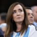 Victoria Villarruel se dirige al equipo argentino antes de la semifinal del Mundial 2026