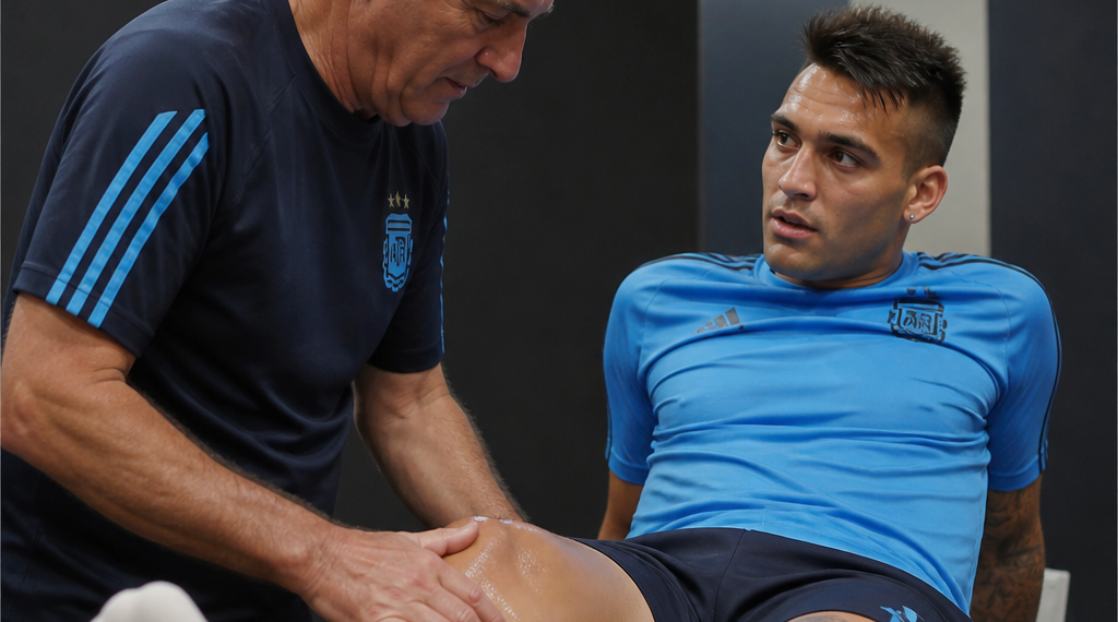 Marcelo ‘Daddy’ D’Andrea, masajista de la Selección: ‘Son todos ordenaditos, pero Lautaro Martínez es el extremo’