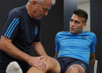 Marcelo ‘Daddy’ D’Andrea, masajista de la Selección: ‘Son todos ordenaditos, pero Lautaro Martínez es el extremo’