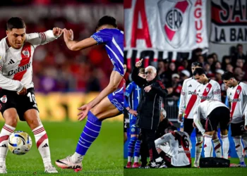 River enfrenta nuevas preocupaciones: tres lesiones ante Gimnasia