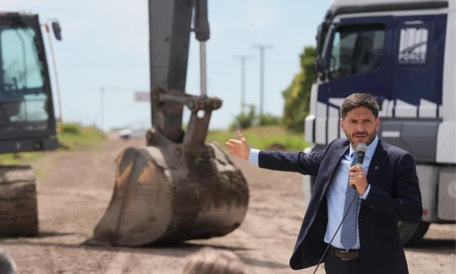 El gobernador Pullaro da inicio a las obras en la Ruta Nacional A012 tras la transferencia de la gestión