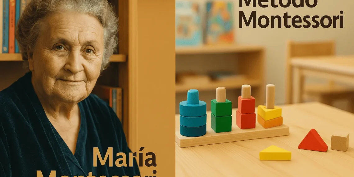 La perspectiva de María Montessori sobre la educación infantil
