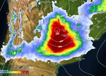 Tres días de ciclogénesis traerán intensas lluvias y descenso de temperaturas