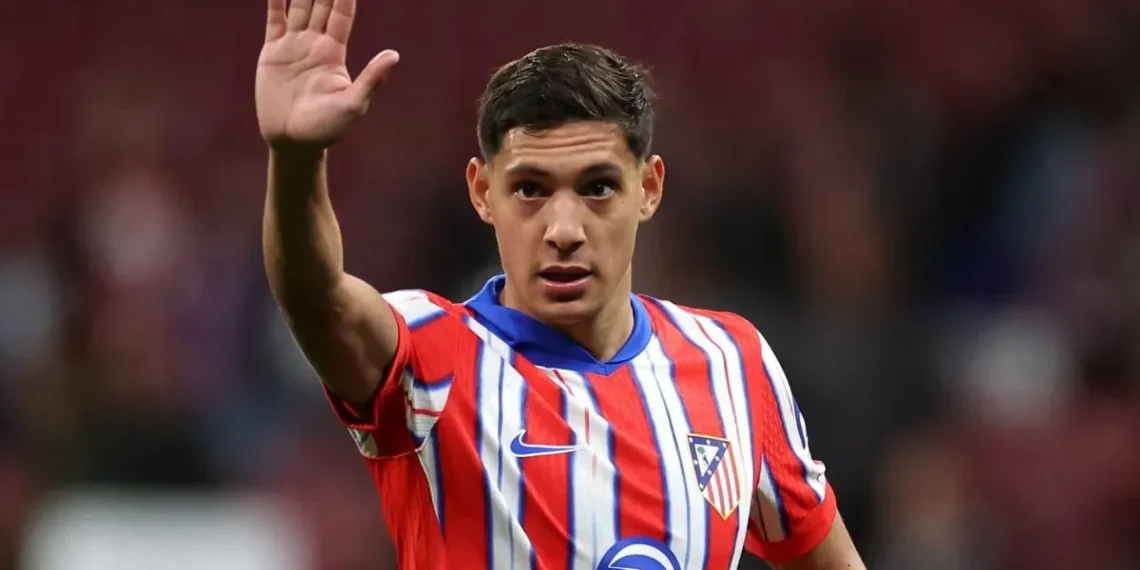 Nahuel Molina podría dejar el Atlético de Madrid y unirse a la Roma