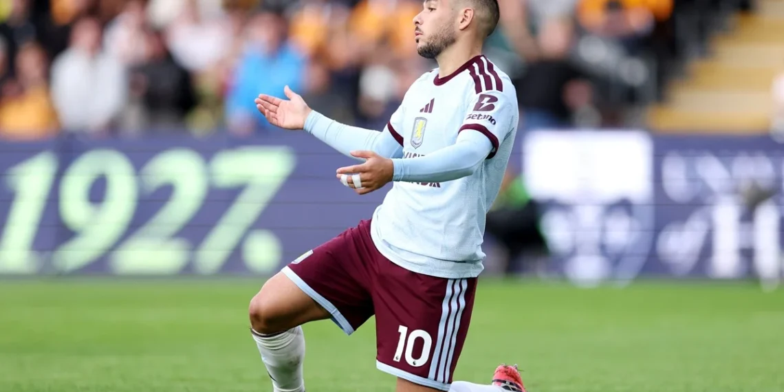 Emiliano Buendía anota en su primer partido de Champions League y ayuda a Aston Villa a superar a Brujas