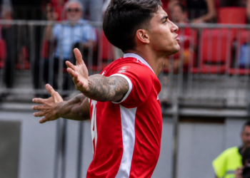 El gol de Exequiel Zeballos en su debut con el Monza en Italia
