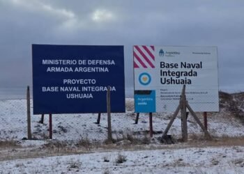 Milei acelera el proyecto de la Base Naval Integrada de Ushuaia y reasigna fondos para las obras