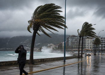 Alerta amarilla por precipitaciones, nevadas y vientos intensos en seis provincias