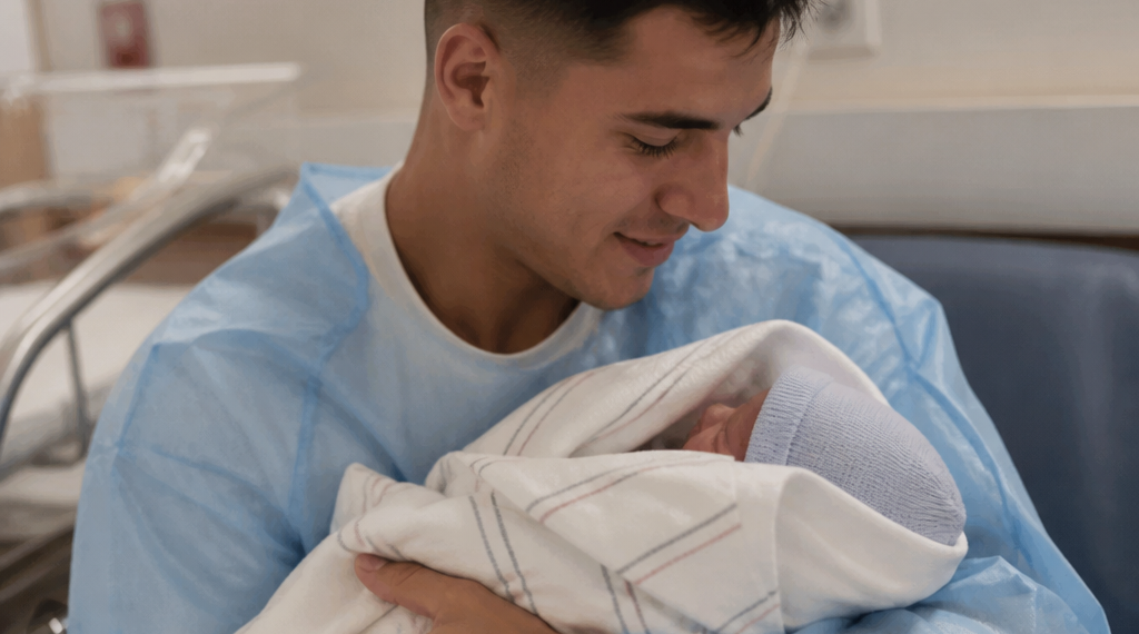 El futbolista argentino que dio la bienvenida a su primer hijo durante la doble fecha FIFA